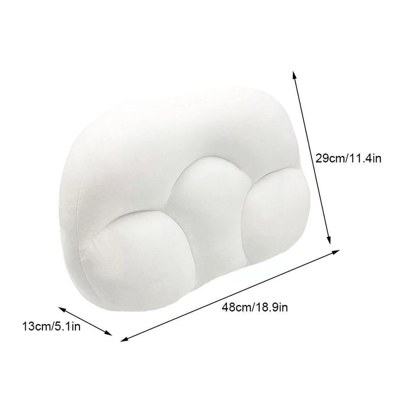 Travesseiro Magic - Travesseiro Ortopédico Completo Para Dormir Almofada De Pescoço Para Alívio Da Dor Almofada Com Micro Airballs 3D Para Pescoço Sono Profundo